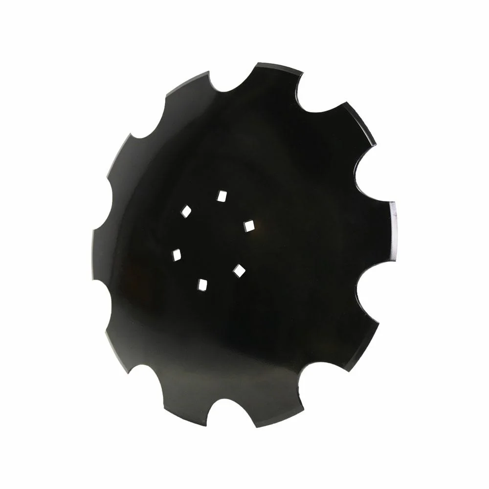 Talerz brony talerzowej średnica 510mm, 10 zębów, 6 otworów 14mm, grubość 4mm, Z=122mm