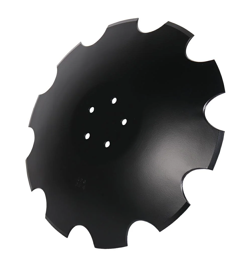 Talerz brony talerzowej średnica 510mm, 10 zębów, 5 otworów, grubość 4mm