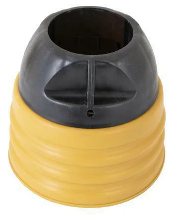 Kołnierz - osłony plastikowej PTO śr.rury 60mm; Krzyżak 27 X 70,27 X 74.6