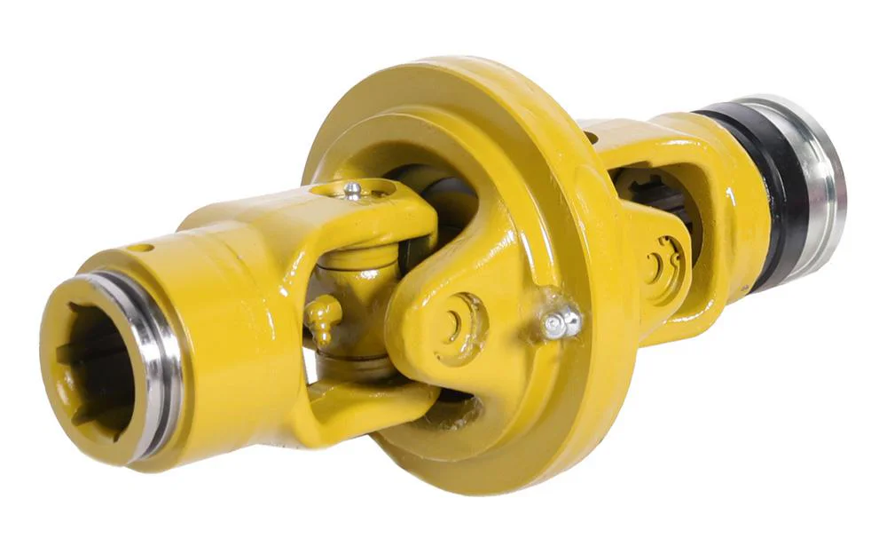 Przegub dwukrzyżakowy 27x94 / 32x76 H=105 L=340 D=180,8 frezów 38mm (1 1/2"), gwiazda 51mm(37mm), pod ślizg 60 (seria W2480)