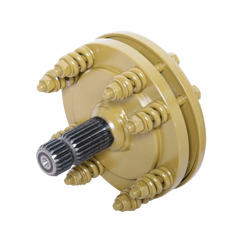 Adapter sprzęgła ciernego 1200Nm D=200mm, 6/6 frezów 34.9mm (1 3/8") H-190mm, 2 tarcze cierne