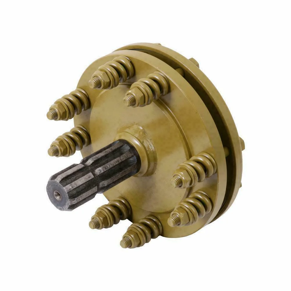 Adapter sprzęgła ciernego 1200Nm D=200mm, 6/6 frezów 44.4mm (1 3/4") H-200mm, 4 tarcze cierne