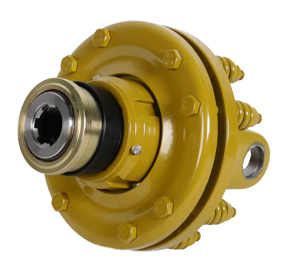 Sprzęgło jedn.cierne 30.2 X 106.3 D-200mm, 6 frezów 34,9mm (1 3/8") H-205mm, 1200Nm, 2 tarcze cierne