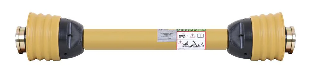 Wał PTO frezowany — 34,9 × 106,3 mm, L=1210 mm