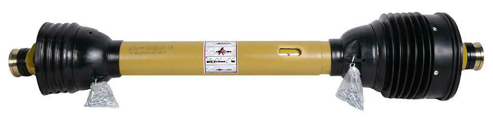 Wał PTO gwiazdowy — 27 × 94 / 32 × 76 mm, L=1210 mm, szerokokątny
