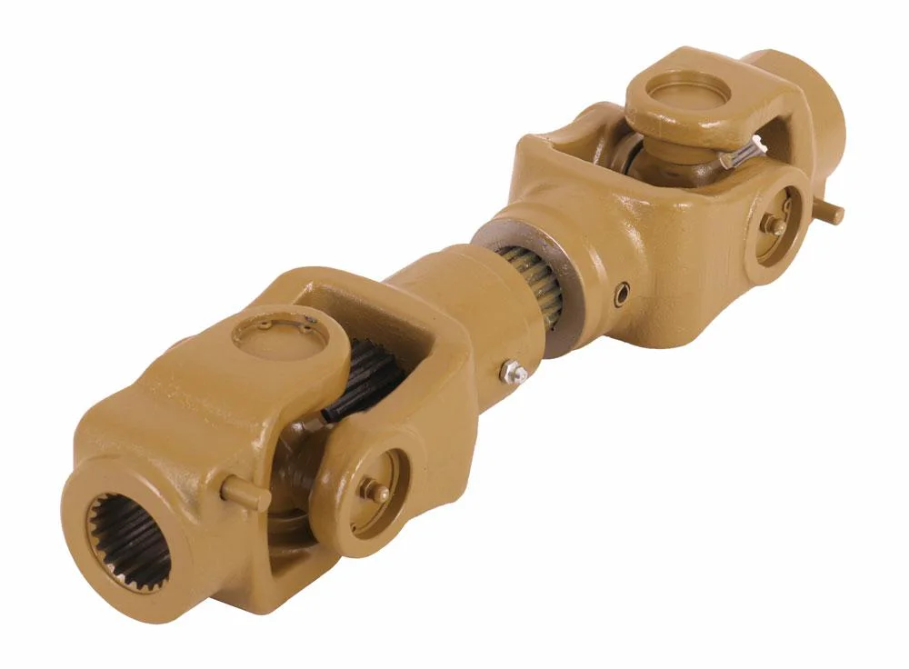 Wał PTO frezowany — 32 × 76 mm, L=430 mm, 6/21 frezów