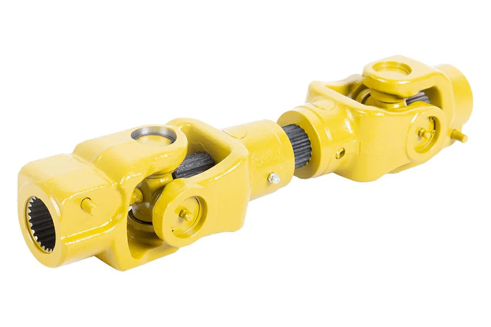 Wał PTO frezowany — 32 × 76 mm, L=430 mm, 21/23 frezów