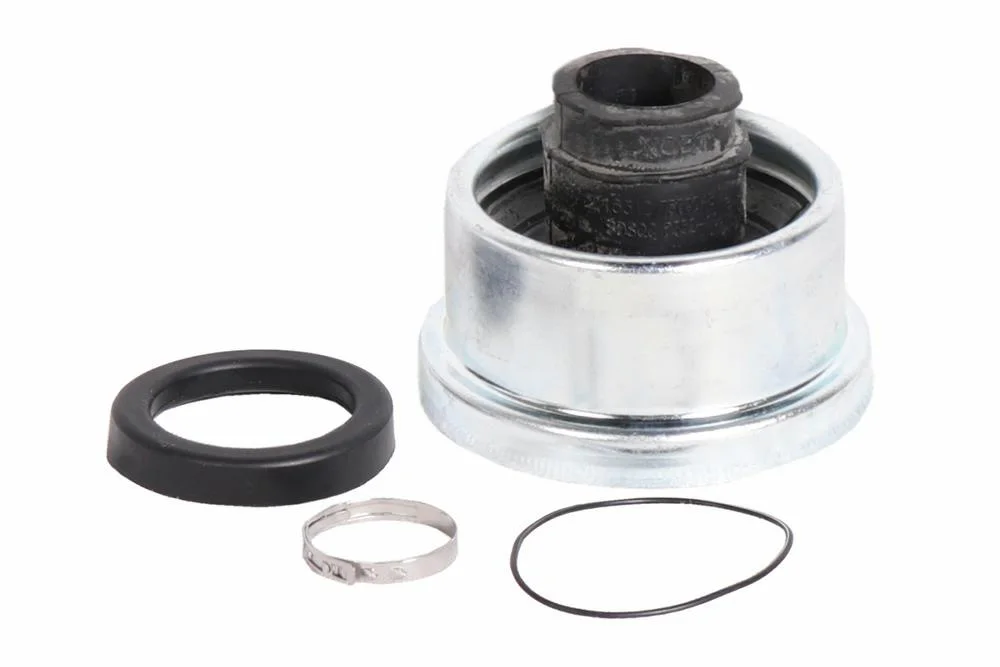 Osłona gumowa z blachą 80mm AUDI, VW, A=80mm, guma stożek, zagniatana