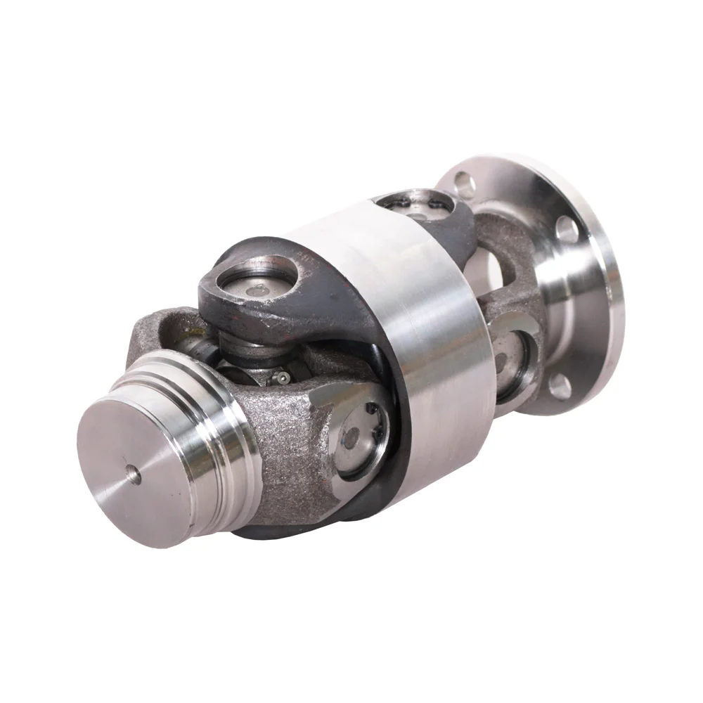 Przegub dwukrzyżakowy 27 X 81.8 h-177mm, rura 60 x 3mm, 97mm SAE 60.3mm, otw. 4x10mm