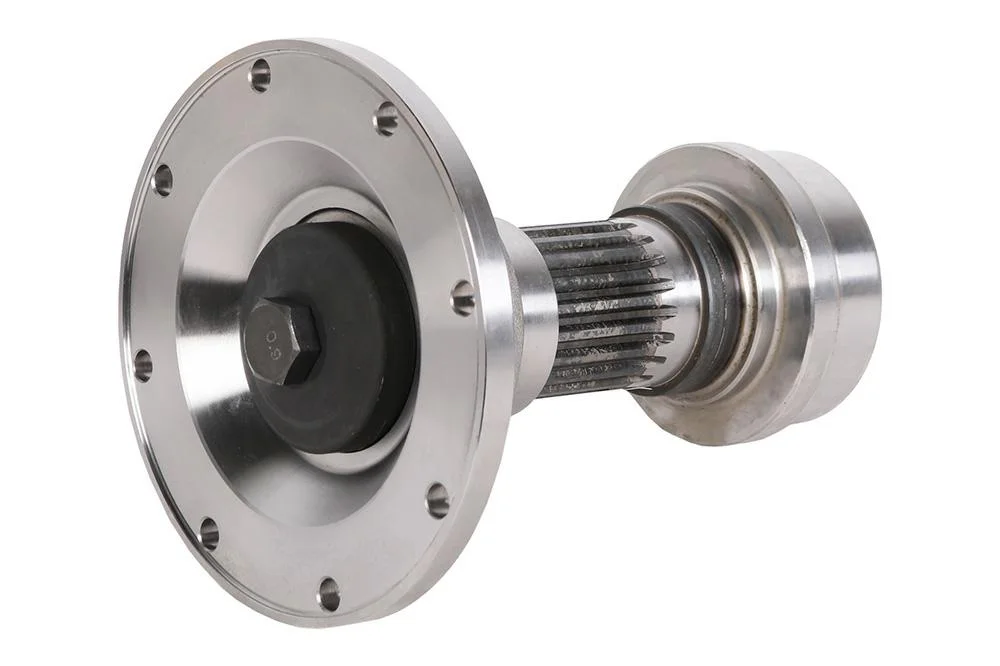 Złącze pośrednie 55mm, 175mm rura 100 x 4mm, szer. łoż. 13mm, DIN 168mm, 8x10mm, h-135mm (MSA55175)