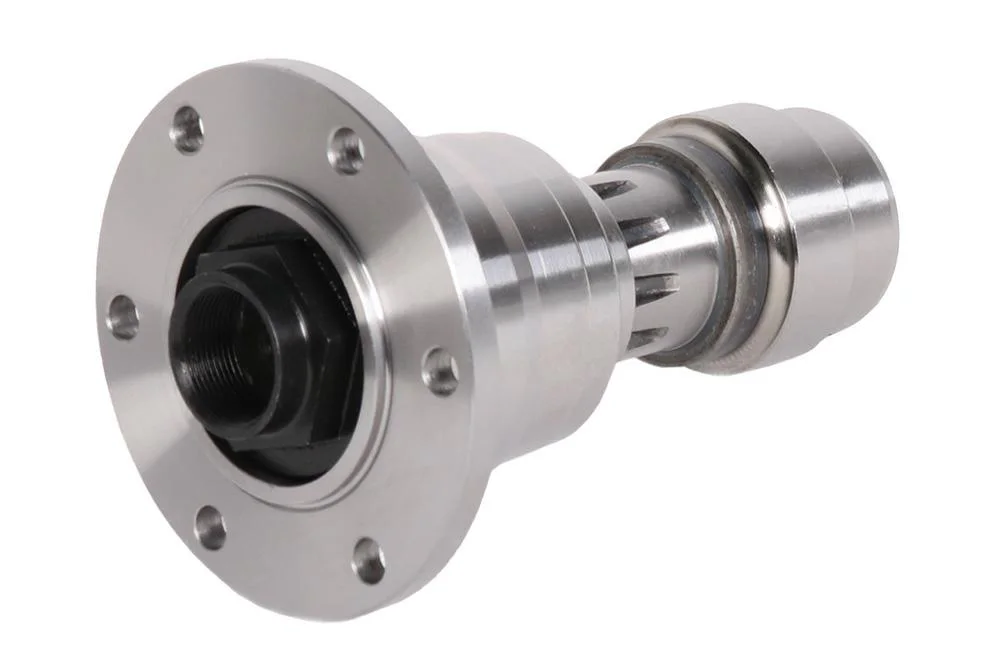 Złącze pośrednie 35mm, 100mm rura 50 x 3mm, szer. łoż. 23mm, SAE 57mm, 6x8mm, h-126mm (MSA35100503)