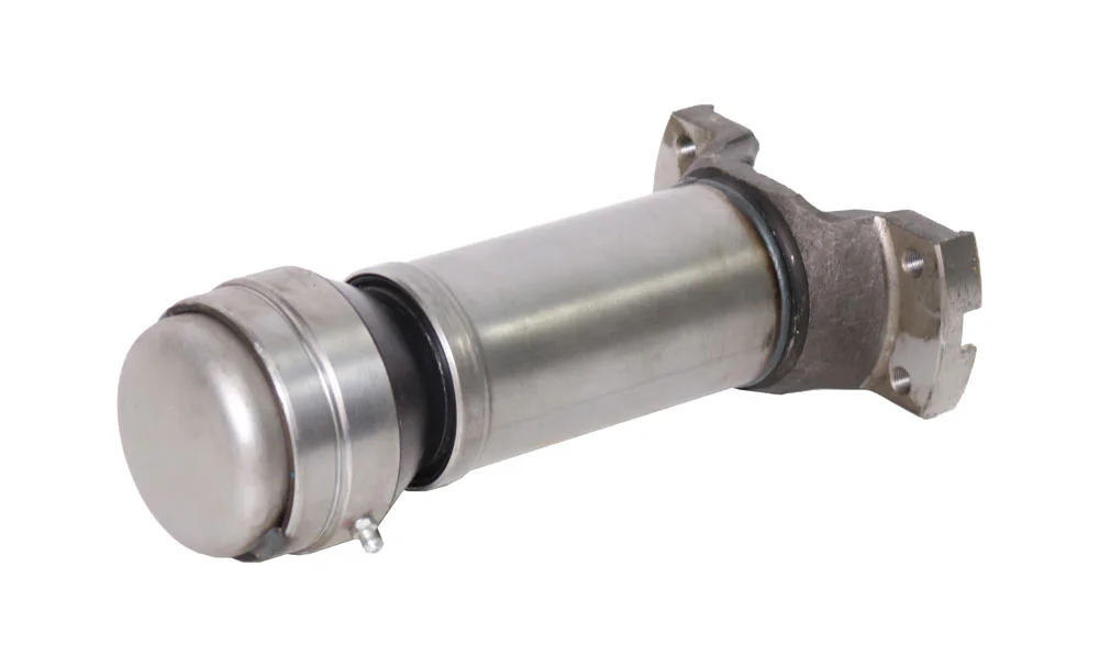 Złącze przesuwne 6C rura 88.9 x 2.4mm, L=235mm, MECHANICS, teflon na tulei, walcowany frez