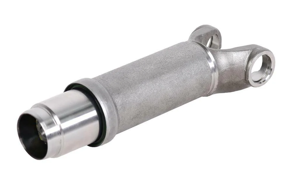 Złącze przesuwne 27 X 74.6 rura 50 x 3mm, L=220mm, teflon na tulei, walcowany frez (SJ1300503-220-YM)