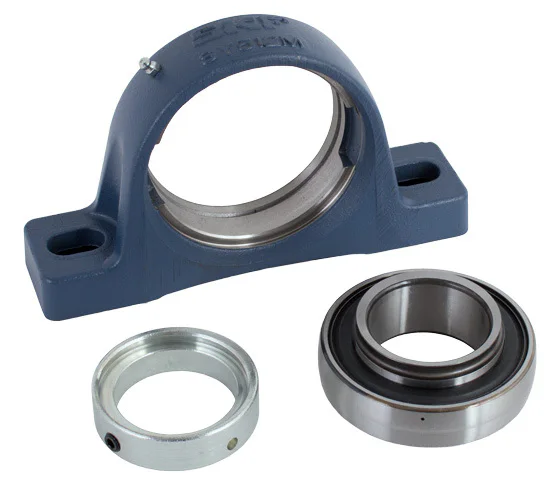 60mm X 190.5mm (53) Podpora wału SKF NEW HOLLAND, żeliwo, łożysko samonastawne, h-70mm, SY512M